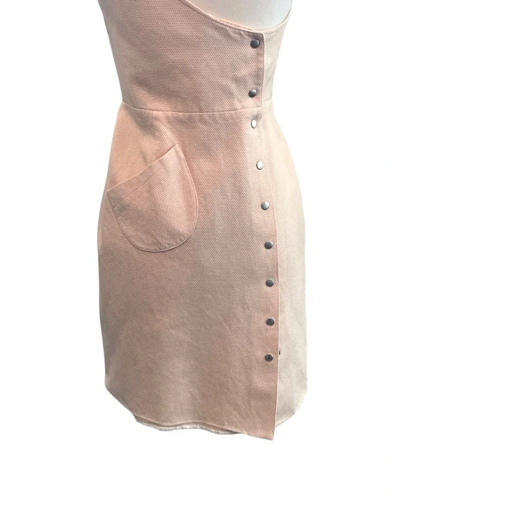 Jill Stuart Pink One Shoulder Cocktail Dress Size 4